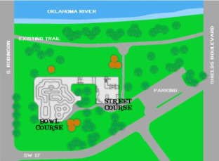 View Mat Hoffman Action Sports Park Map